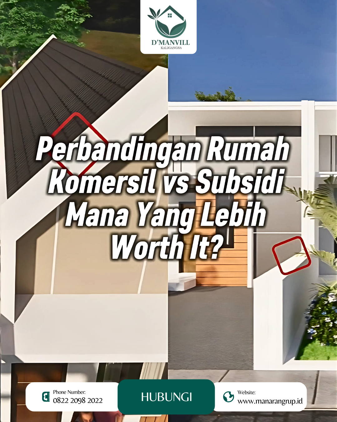 Perbandingan Rumah Subsidi vs Komersil – Mana Lebih Worth It?