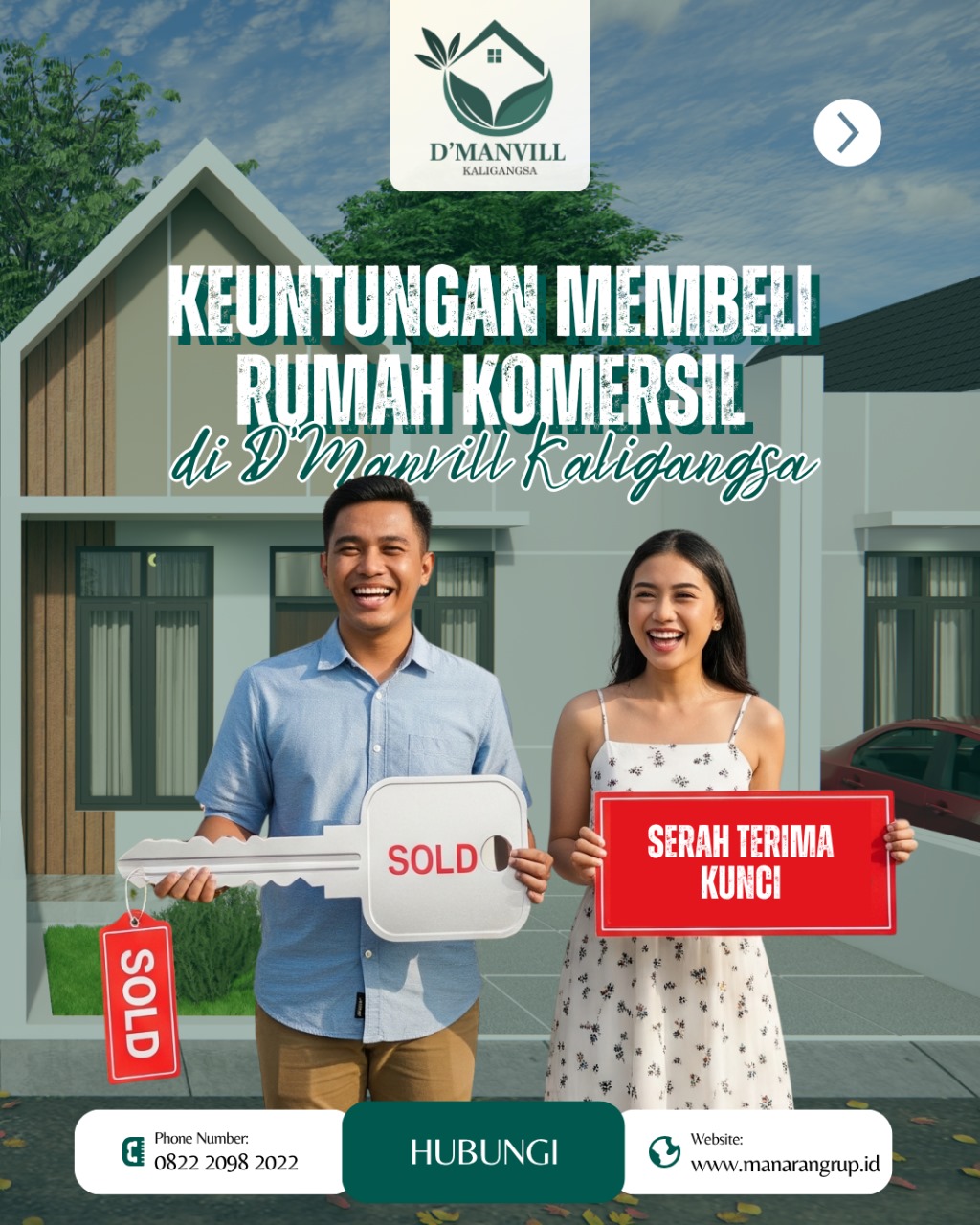 Keuntungan Membeli Rumah Komersil di D’Manvill Kaligangsa: Rumah Bukan Sekadar Tempat Tinggal, Tapi Investasi Nyata